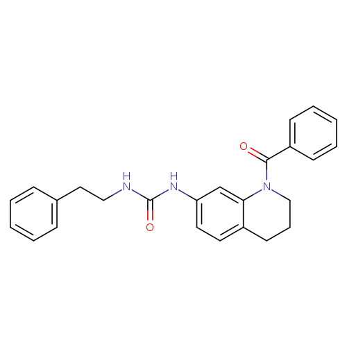 3-(1-benzoyl-1,2,3,4-tetrahydroquinolin-7-yl)-1-(2-phenylethyl)urea