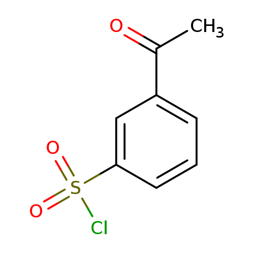 Benzenesulfonylchloride, 3-acetyl-