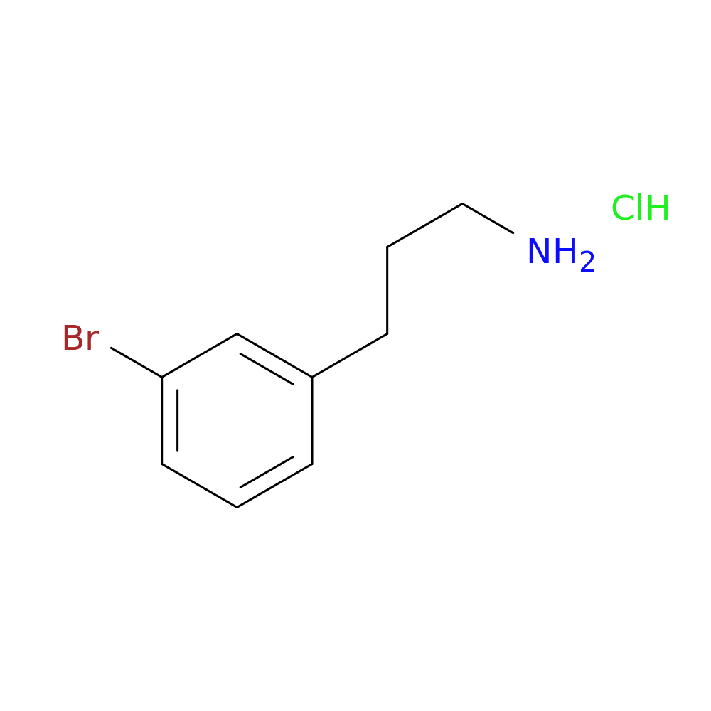 3-(3-bromophenyl)propan-1-amine hydrochloride