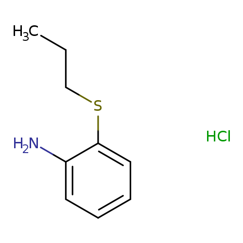 [2-(propylthio)phenyl]amine hydrochloride