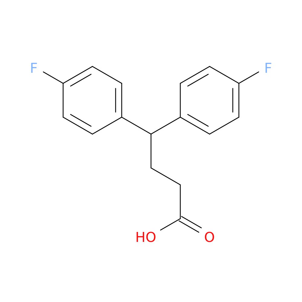 4,4-Bis(4-fluorophenyl)butanoic acid