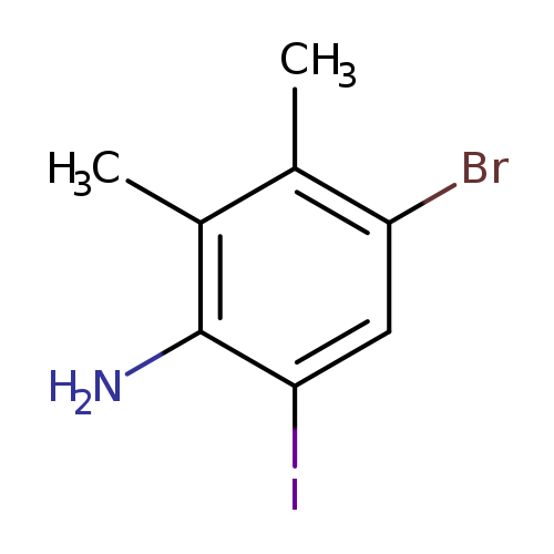 4-bromo-6-iodo-2,3-dimethylaniline