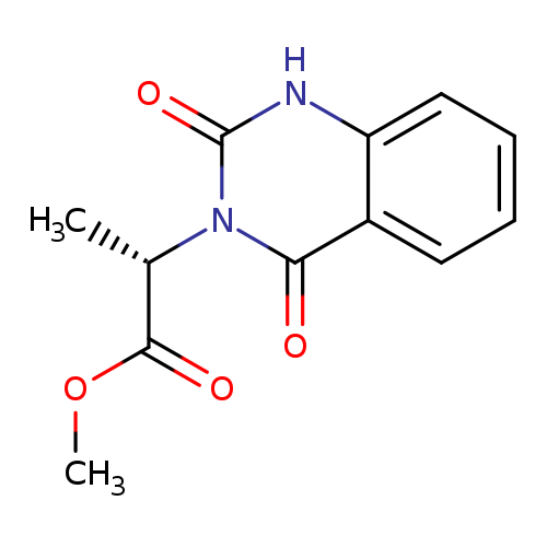 methyl (2S)-2-(2,4-dioxo-1,4-dihydroquinazolin-3(2H)-yl)propanoate