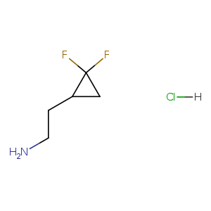 2-(2,2-Difluorocyclopropyl)ethanamine hydrochloride