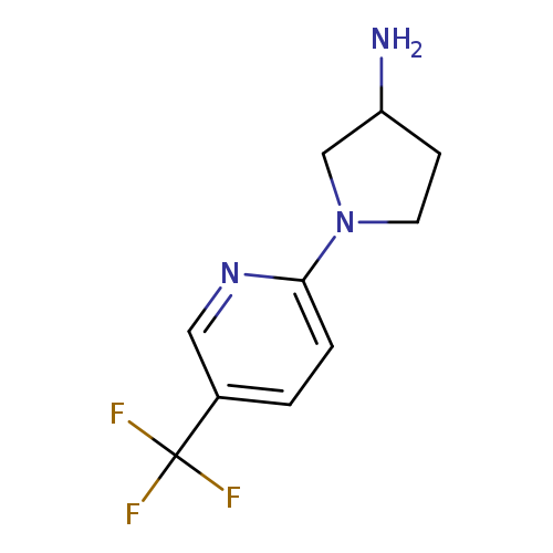 1-(5-(Trifluoromethyl)pyridin-2-yl)pyrrolidin-3-amine