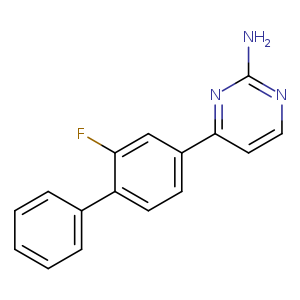 4-(2-Fluoro-1,1'-biphenyl-4-yl)pyrimidin-2-amine