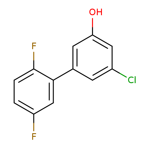 3-Chloro-5-(2,5-difluorophenyl)phenol