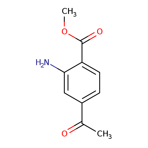 Benzoic acid, 4-acetyl-2-amino-, methyl ester (9CI)