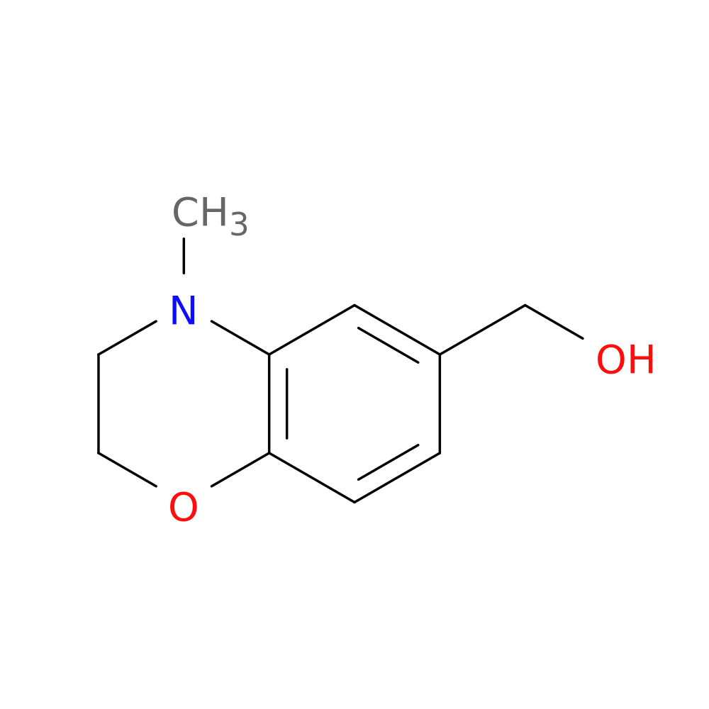 (4-methyl-3,4-dihydro-2H-1,4-benzoxazin-6-yl)methanol