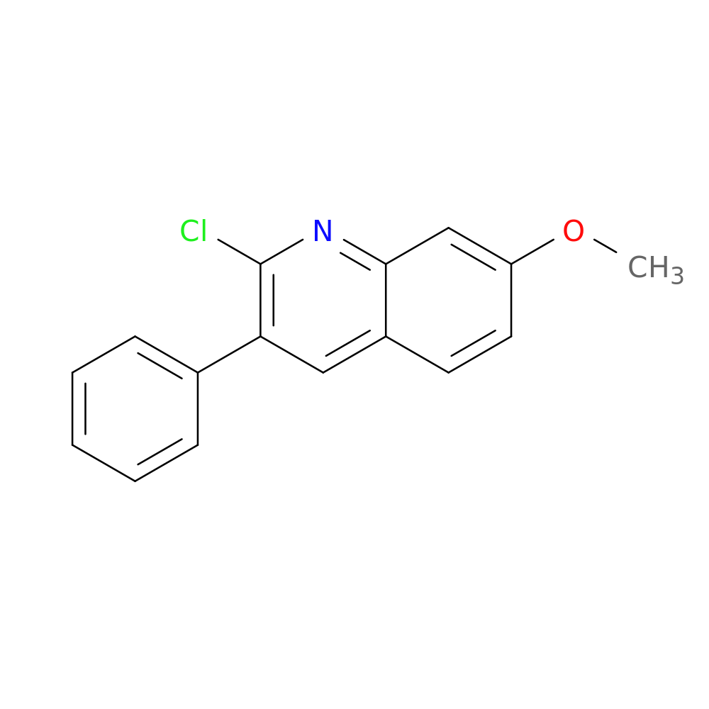 2-Chloro-7-methoxy-3-phenylquinoline