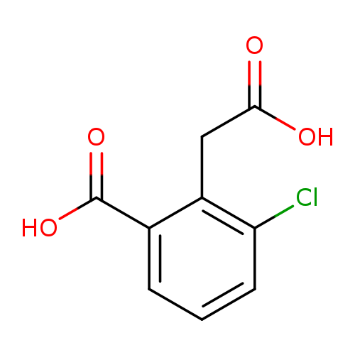 2-(Carboxymethyl)-3-chlorobenzoic acid