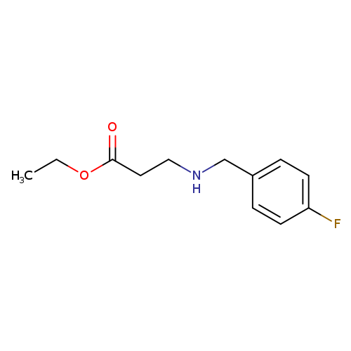 ethyl 3-{[(4-fluorophenyl)methyl]amino}propanoate