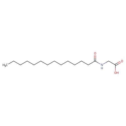 Glycine,N-(1-oxotetradecyl)-