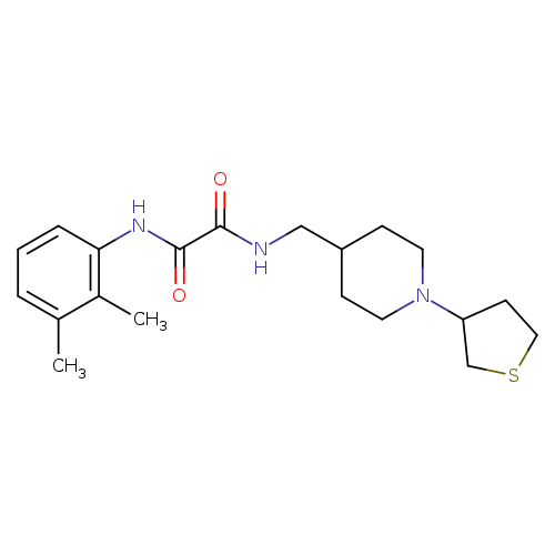 N'-(2,3-dimethylphenyl)-N-{[1-(thiolan-3-yl)piperidin-4-yl]methyl}ethanediamide