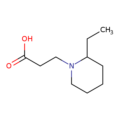 3-(2-Ethylpiperidin-1-yl)propanoic acid hydrochloride