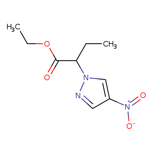 Ethyl 2-(4-nitro-1h-pyrazol-1-yl)butanoate