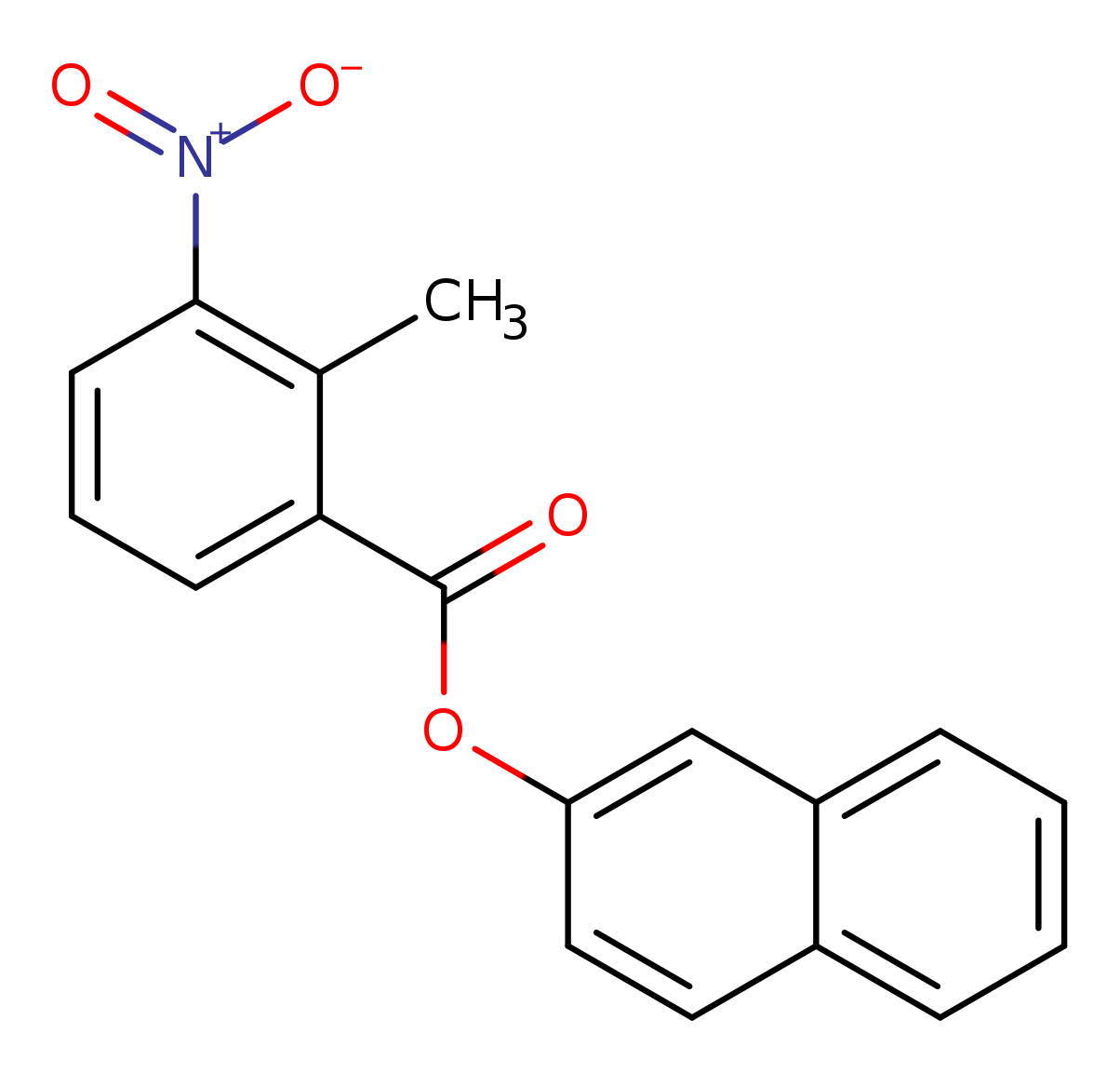 naphthalen-2-yl 2-methyl-3-nitrobenzoate