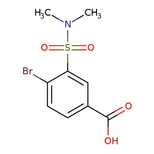 4-BROMO-3-[(DIMETHYLAMINO)SULFONYL]BENZOIC ACID