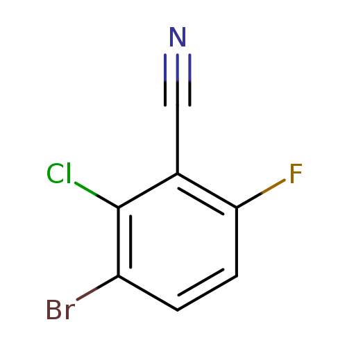 3-Bromo-2-chloro-6-fluorobenzonitrile