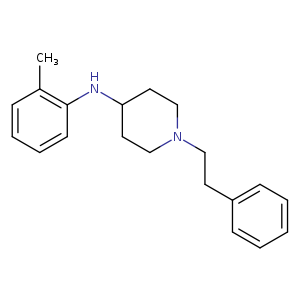 N-(2-methylphenyl)-1-(2-phenylethyl)-4-piperidinamine