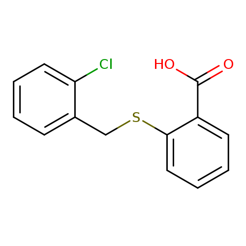 2-[(2-Chlorobenzyl)thio]benzoic acid