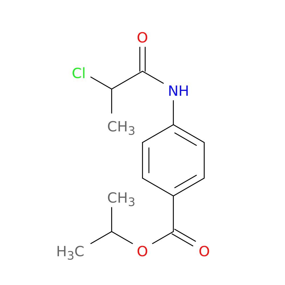propan-2-yl 4-(2-chloropropanamido)benzoate