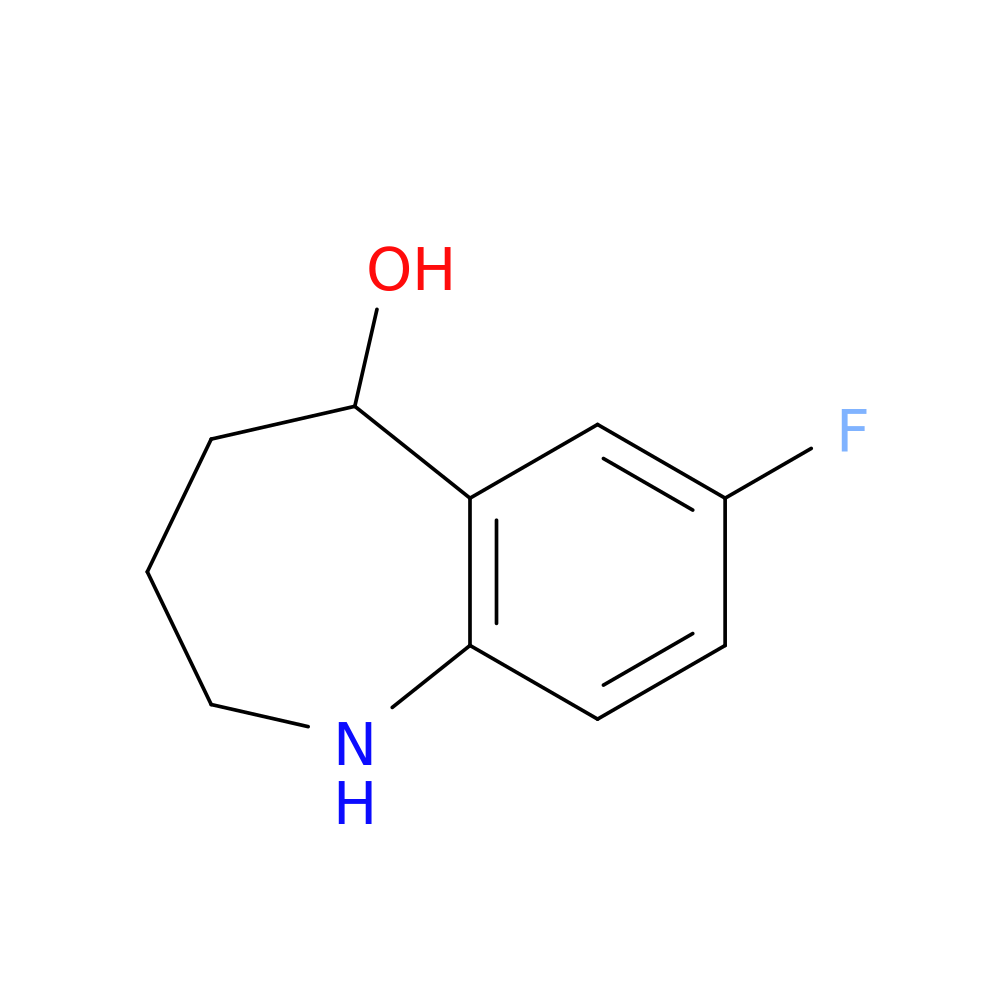 7-fluoro-2,3,4,5-tetrahydro-1H-1-benzazepin-5-ol