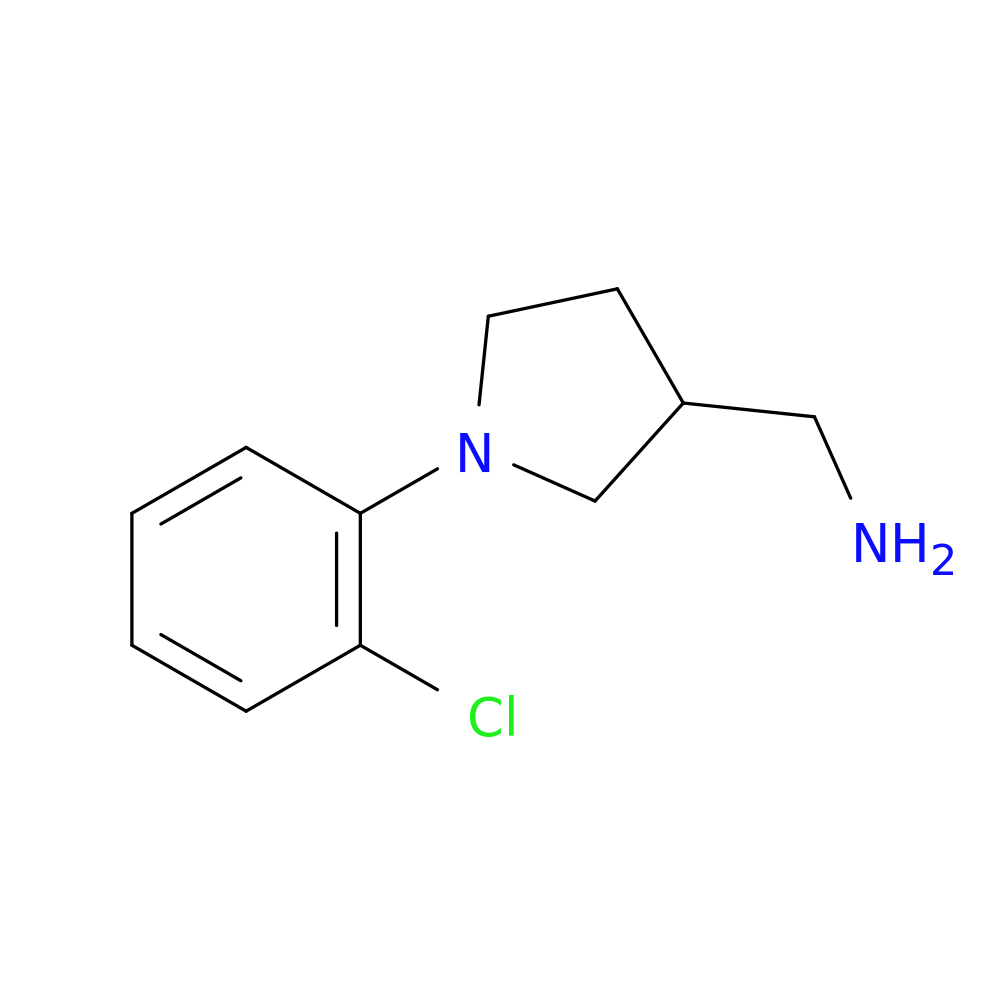 [1-(2-chlorophenyl)pyrrolidin-3-yl]methanamine