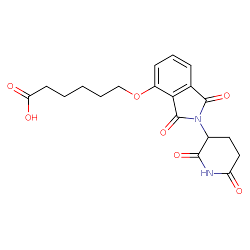 Thalidomide 4'-ether-alkylC5-acid