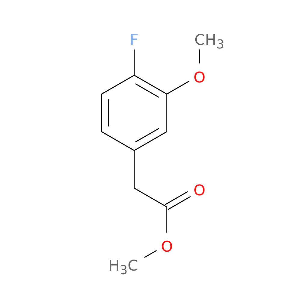 Methyl 4-fluoro-3-methoxyphenylacetate