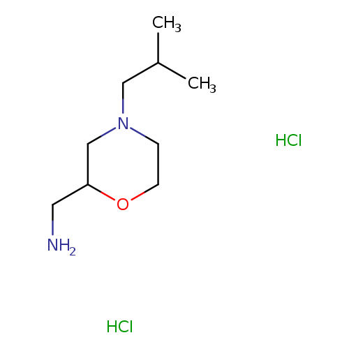 (4-Isobutylmorpholin-2-yl)methylamine