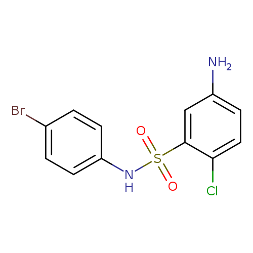 5-amino-N-(4-bromophenyl)-2-chlorobenzene-1-sulfonamide