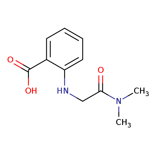 2-([2-(Dimethylamino)-2-oxoethyl]amino)benzoic acid