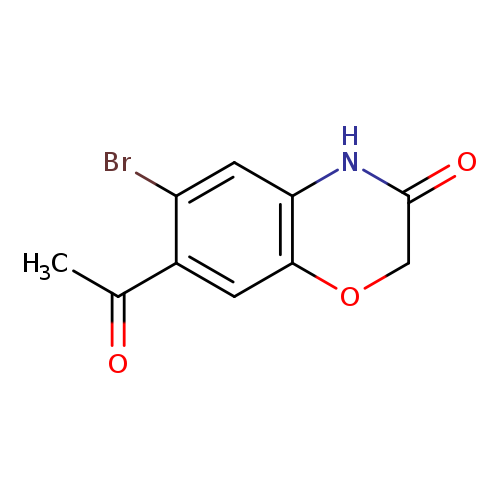 7-acetyl-6-bromo-3,4-dihydro-2H-1,4-benzoxazin-3-one