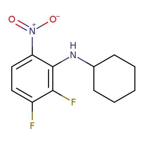 N-Cyclohexyl-2,3-difluoro-6-nitroaniline