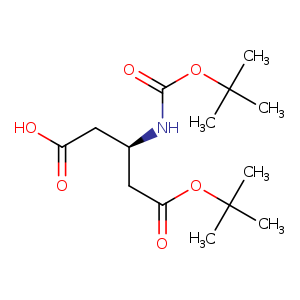 (R)-5-(tert-Butoxy)-3-((tert-butoxycarbonyl)amino)-5-oxopentanoicacid