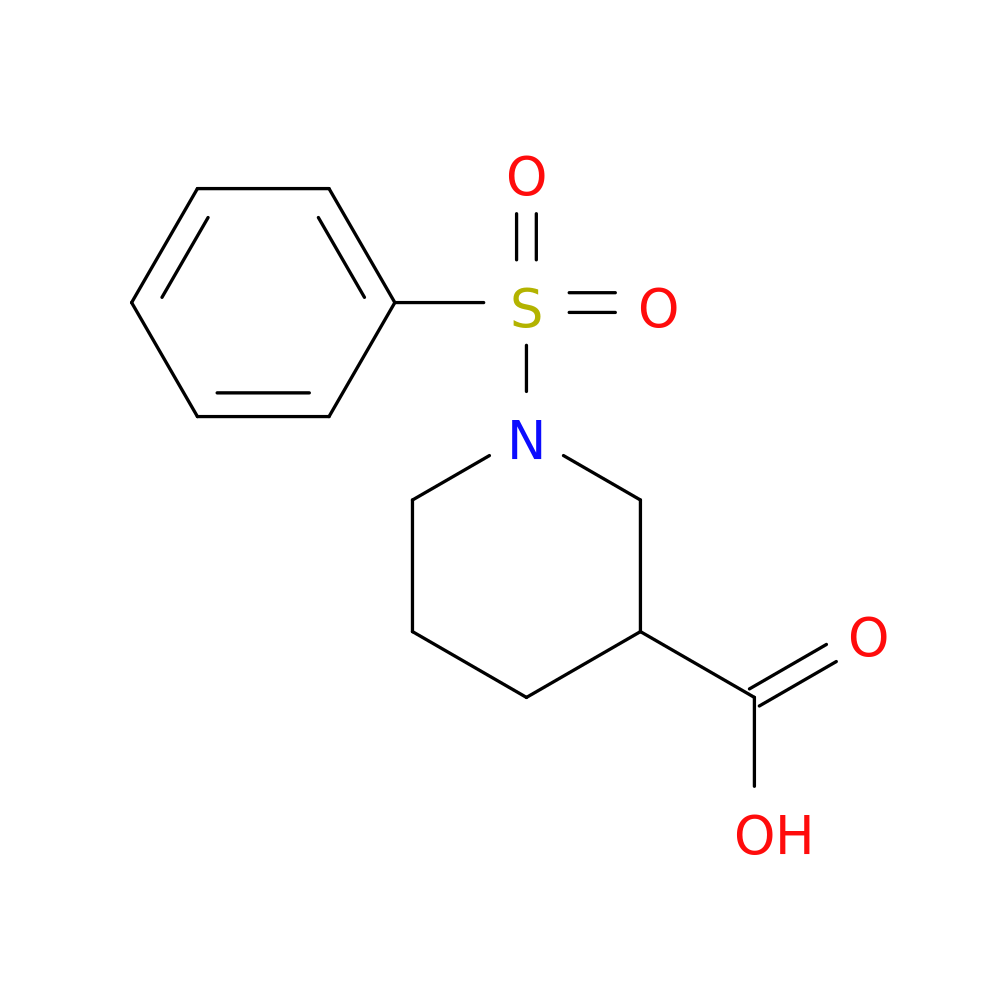1-(Phenylsulfonyl)piperidine-3-carboxylic acid