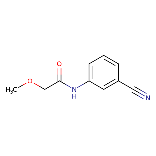 N-(3-cyanophenyl)-2-methoxyacetamide