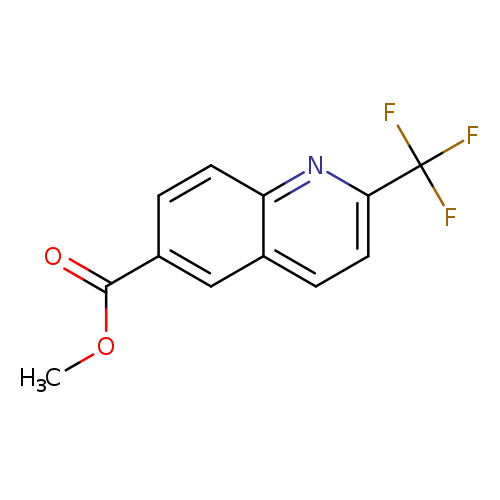 6-Quinolinecarboxylic acid, 2-(trifluoromethyl)-, methyl ester