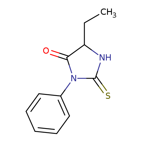 5-Ethyl-3-phenyl-2-thioxoimidazolidin-4-one