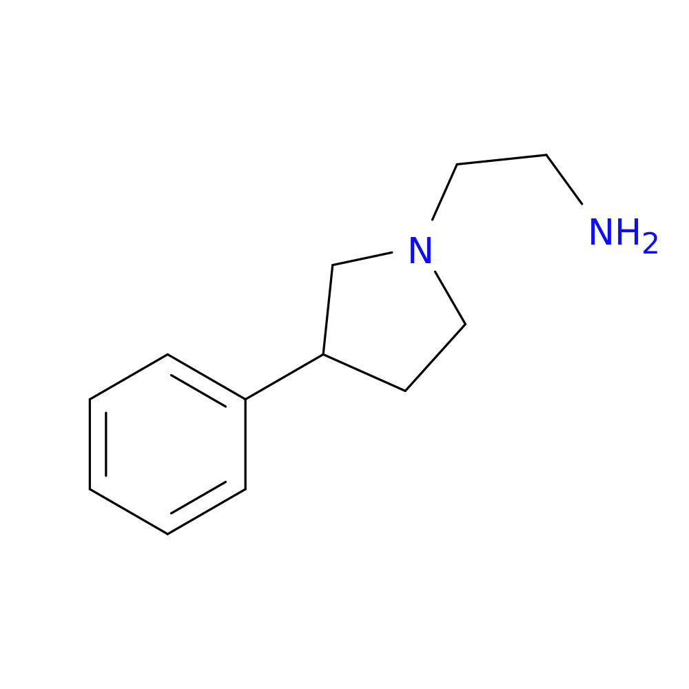 2-(3-Phenylpyrrolidin-1-yl)ethanamine