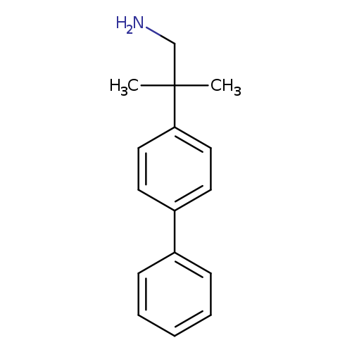 2-methyl-2-(4-phenylphenyl)propan-1-amine
