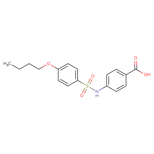 4-(4-butoxybenzenesulfonamido)benzoic acid