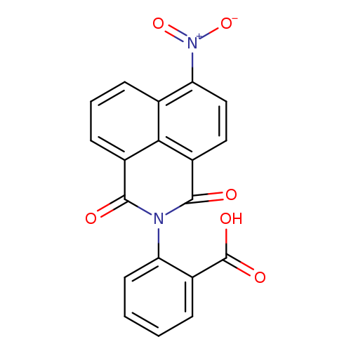 2-{8-nitro-2,4-dioxo-3-azatricyclo[7.3.1.0,5,13]trideca-1(13),5,7,9,11-pentaen-3-yl}benzoic acid