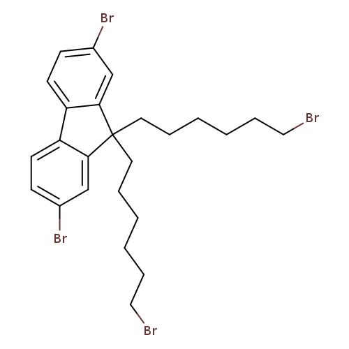 2,7-Dibromo-9,9-bis(6-bromohexyl)-9H-fluorene