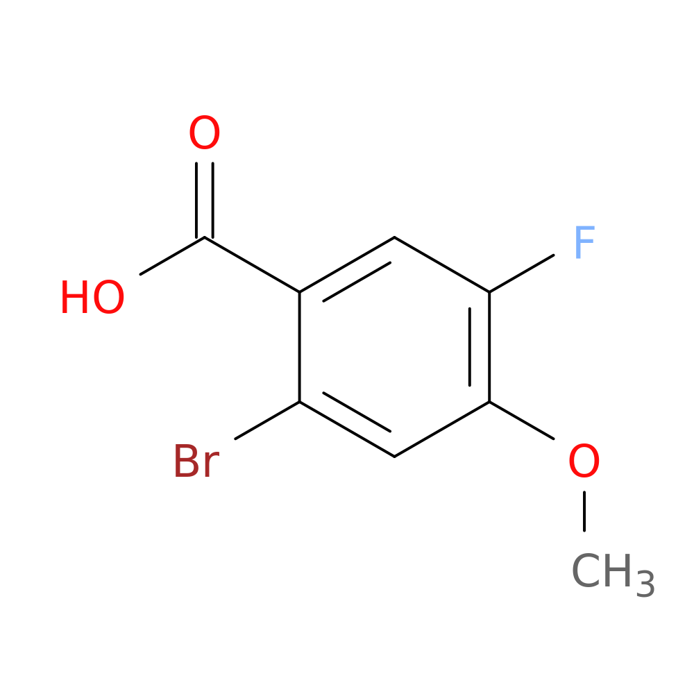 2-Bromo-5-fluoro-4-methoxybenzoic acid