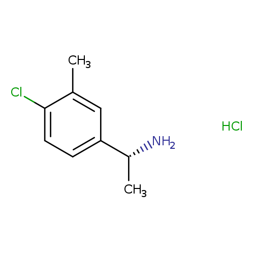 Benzenemethanamine, 4-chloro-α,3-dimethyl-, hydrochloride (1:1), (αR)-