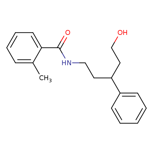 N-(5-hydroxy-3-phenylpentyl)-2-methylbenzamide
