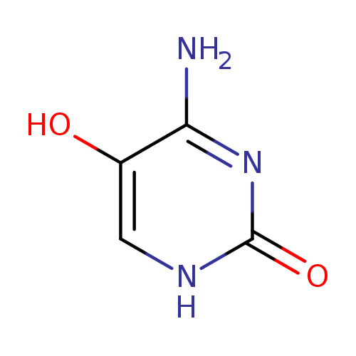 2(1H)-Pyrimidinone, 4-amino-5-hydroxy- (9CI)