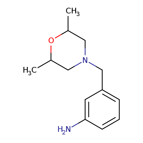 3-[(2,6-dimethylmorpholin-4-yl)methyl]aniline